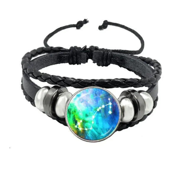 Constellations Bangle Zodiac Sign - Image 3