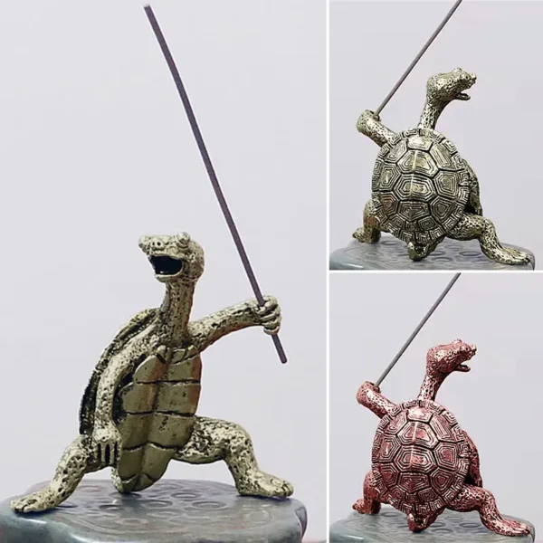 Mini Metal Turtle Holder