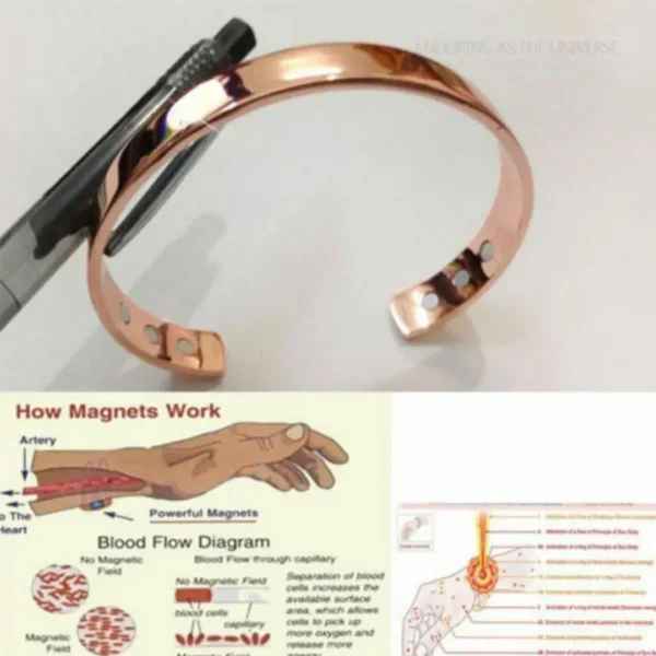 Copper Magnetic Bracelet - Image 2