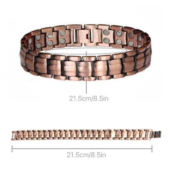 Copper Magnetic bracelet - Image 6