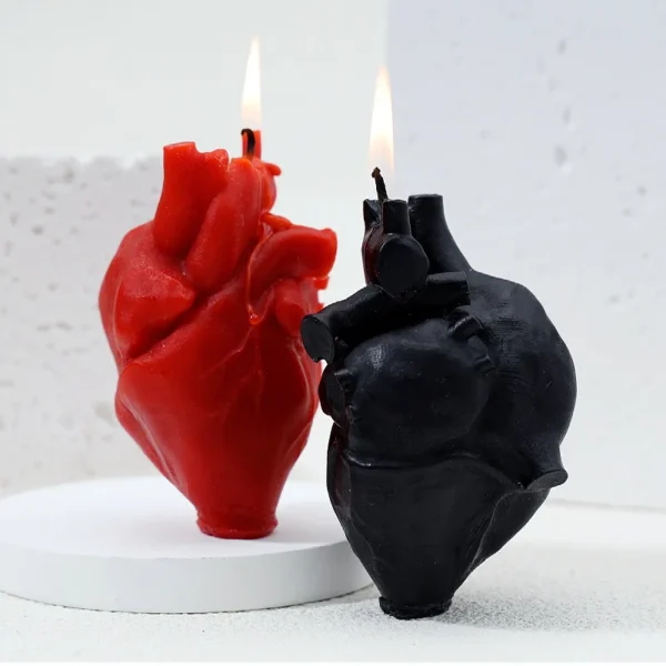 Candle Heart Shaped - Image 2