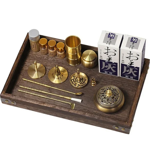 Brass Incense Burner Set - Image 6