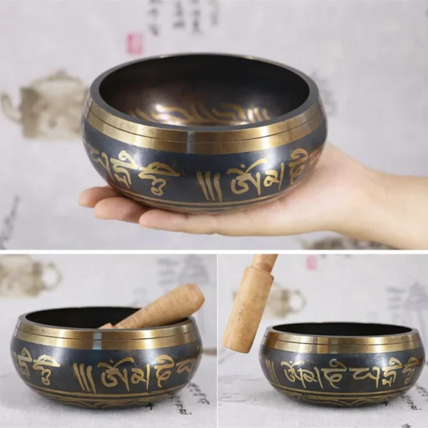 Metal Handmade Buddha Sound Bowl - Image 3