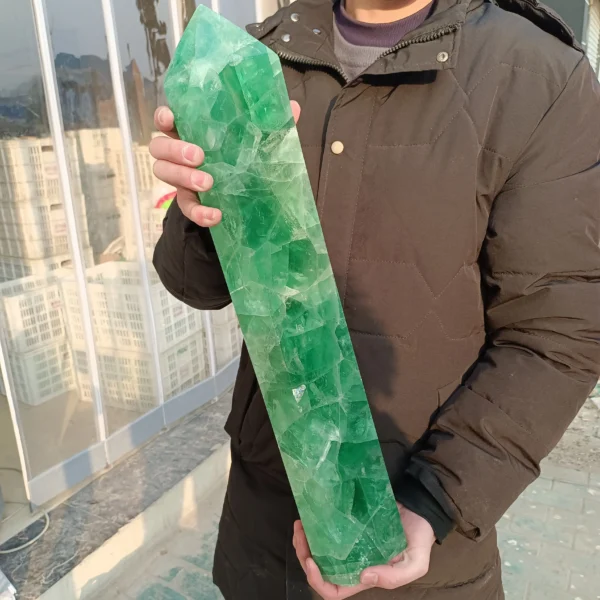 Natural Crystal Point Tower