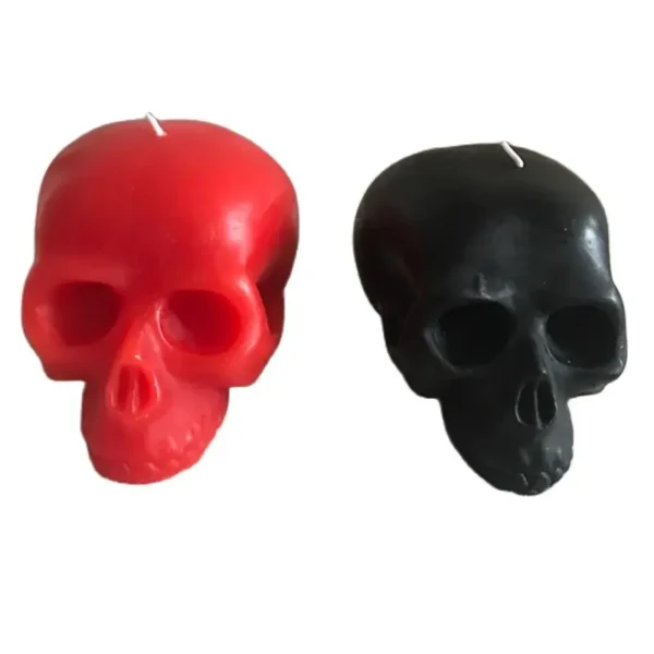 Skull Shaped Candle