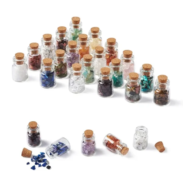 Glass Wish Bottle Pendants - Image 4