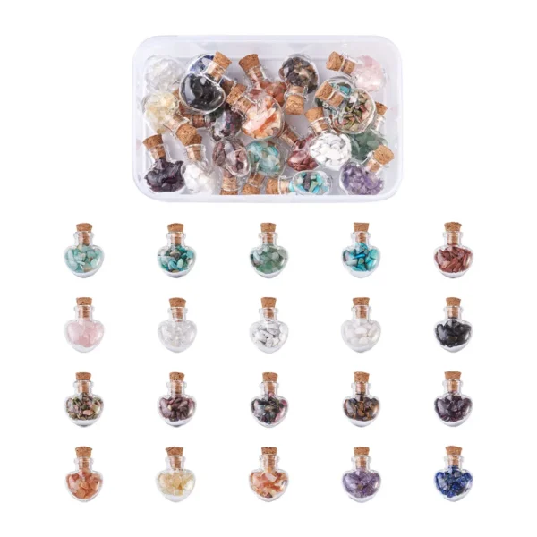 Glass Wish Bottle Pendants - Image 3