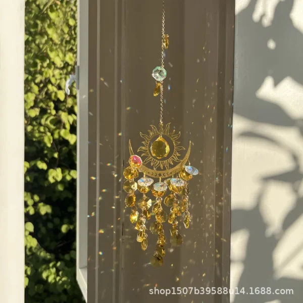 Crystal Sun Catcher wind chimes - Image 4