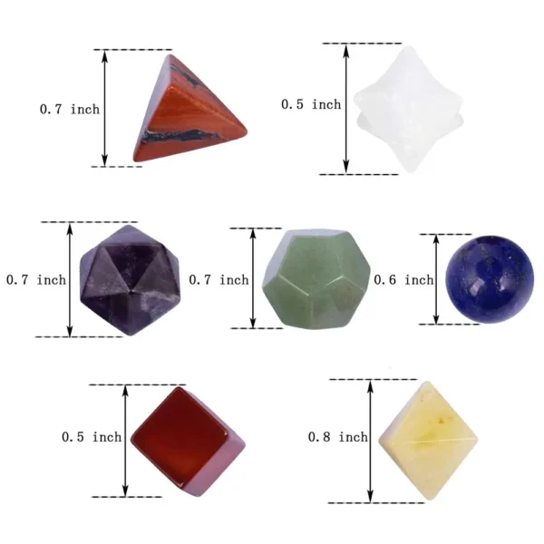 Platonic Solids Crystal - Image 6