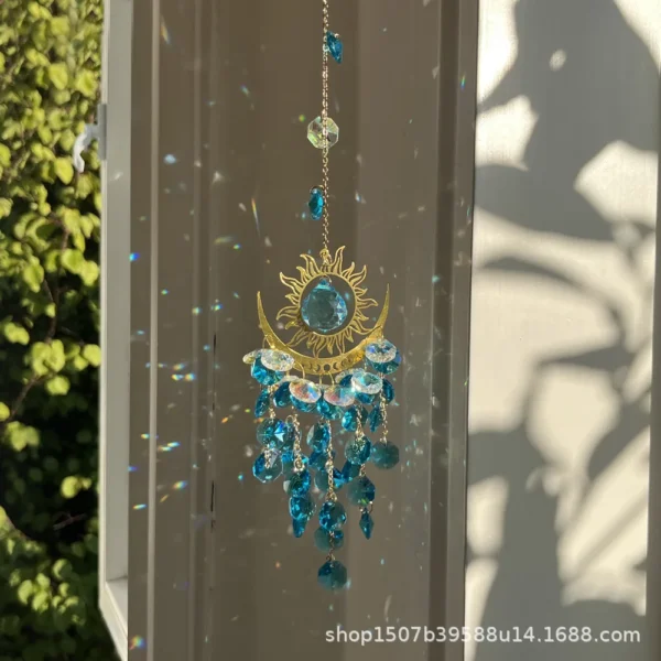 Crystal Sun Catcher wind chimes - Image 2