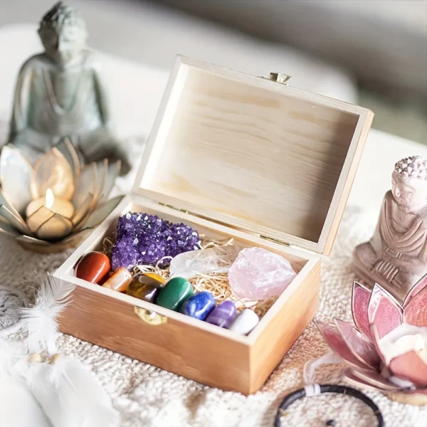 Natural Crystal  Gift Box