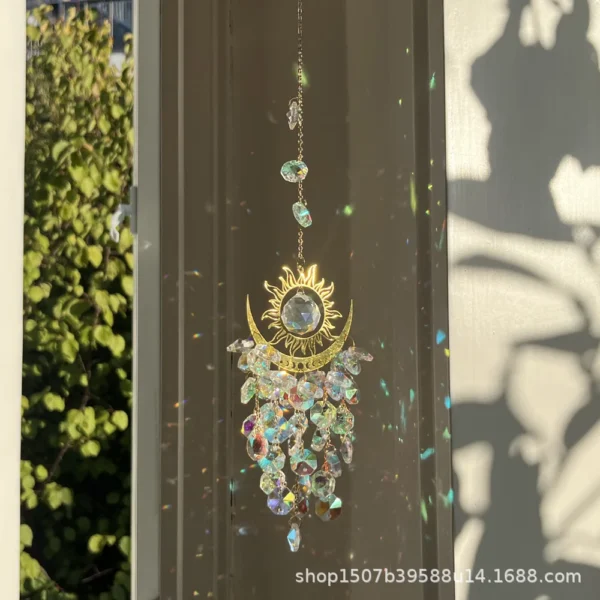 Crystal Sun Catcher wind chimes